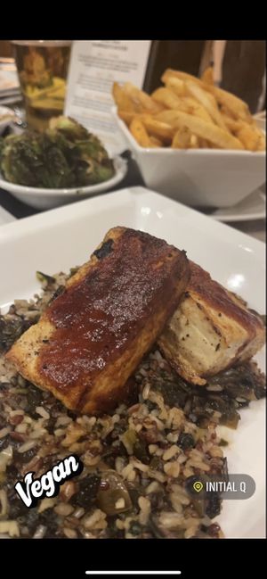 Outstanding BBQ Glazed Tofu. at Initial Q in Spartanburg