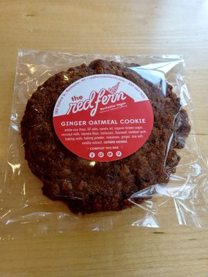 Ginger oatmeal cookie from the Red Fern at Melo Coffee & Kitchen in Rochester