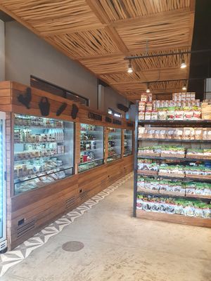 Inside the market at Gypsea Market in Tulum