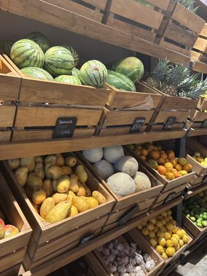 Fruits they had   at Gypsea Market in Tulum