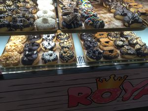 vegan donuts  at Royal Donuts in Hannover