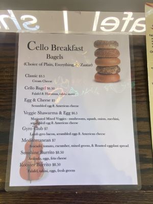   at Cellō Coffee House & Cafe in Roanoke