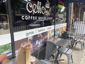   at Cellō Coffee House & Cafe in Roanoke