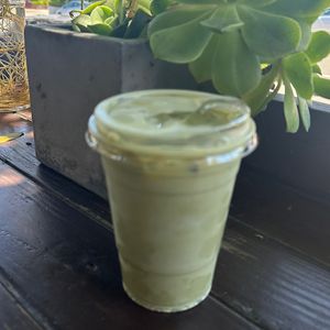 matcha   at Moe Coffee in San Diego