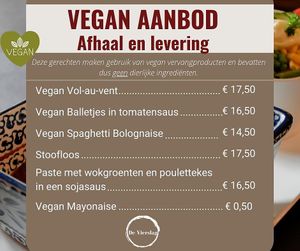 Ook aan tafel te bestellen at De Vierslag in Kortenaken