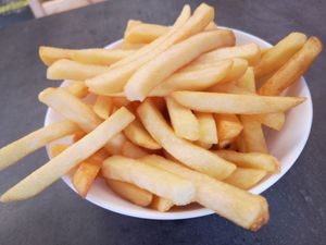 French fries at De Vierslag in Kortenaken