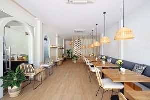 Indoor Seating at Warung in Koh Phangan