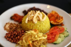 Balinese Breakfast Dish - Vegetarian at Warung in Koh Phangan