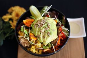 Vegan Buddha Bowl at Warung in Koh Phangan