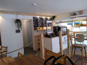 Interior of cafe Augustin at Café Augustin in Rouen