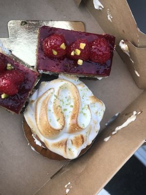 Very tasty pie at Bakery J.M. Coste in Grenoble