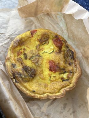 Quiche vegan  at Bakery J.M. Coste in Grenoble