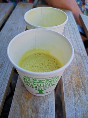 Ginger Shots at Really Good Juice in Hove