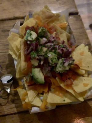 Vegan nachos   at The Woods in Worthing