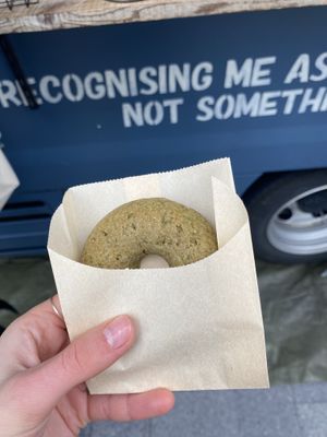 donut matcha  at Plantruck - Maybe closed in Osaka