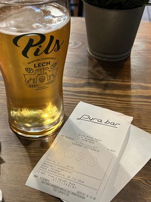   at Pyra Bar in Poznan