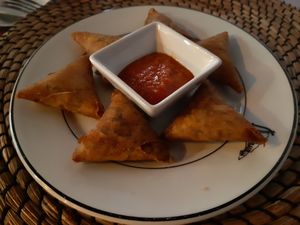 Starter / Sambusa at Gonder in Madrid