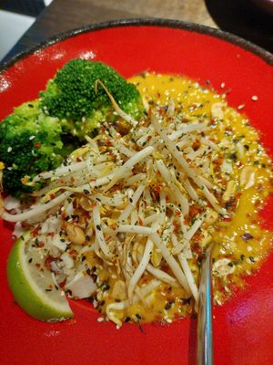 Vegan mango curry at FIT.smartfood in Salzburg