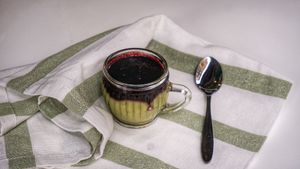 Avocado mousse at Cake Lab in Sofia