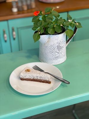 Coconut vegan cake  at Cake Lab in Sofia
