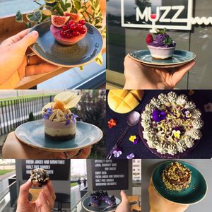Plant-based cake  at Muzz Bistro in Brasov