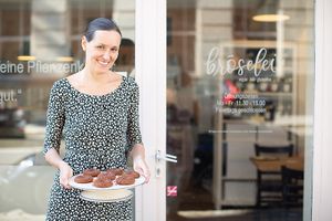 Fresh Donuts at bröselei in Vienna