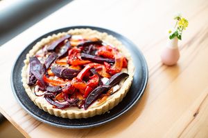 Quiche at bröselei in Vienna