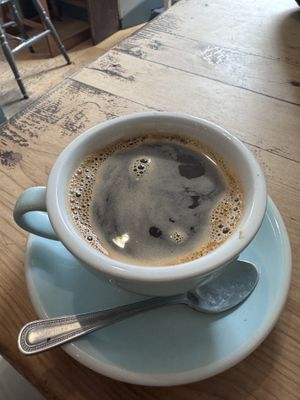 Long black.  at Leo's Beanery in Edinburgh