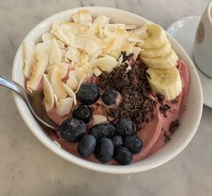 Raspberry bowl💕  at Love Juice Bar - Grenelle in Paris
