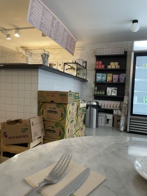 My view😄 at Love Juice Bar - Grenelle in Paris