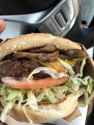 Grilled Shroom Burger  at Nice Burger - Santa Ana in Santa Ana