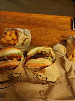 Delicious burgers! at Nice Burger - Santa Ana in Santa Ana