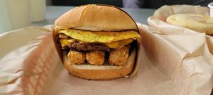 Nice Breakfast sandwich 🥪 at Nice Burger - Santa Ana in Santa Ana