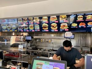 Nice Guys - Counter where you order  at Nice Burger - Santa Ana in Santa Ana