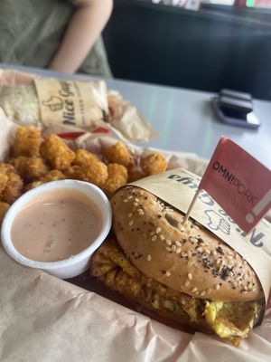   at Nice Burger - Santa Ana in Santa Ana