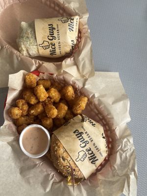   at Nice Burger - Santa Ana in Santa Ana