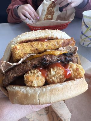   at Nice Burger - Santa Ana in Santa Ana