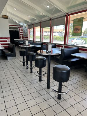 Cute interior   at Nice Burger - Santa Ana in Santa Ana