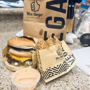   at Nice Burger - Santa Ana in Santa Ana