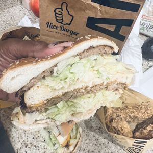   at Nice Burger - Santa Ana in Santa Ana