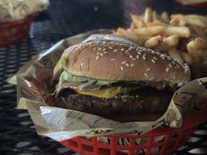 Burger  at Nice Burger - Santa Ana in Santa Ana