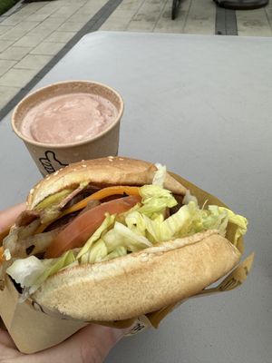   at Nice Burger - Santa Ana in Santa Ana