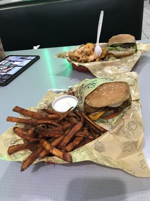 All their burgers are 🔥  at Nice Burger - Santa Ana in Santa Ana