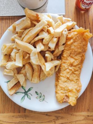 Fish and Chips  at Veggie Fryer in Walsall