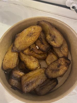 Plantains  at Yooow Vegan in South East London
