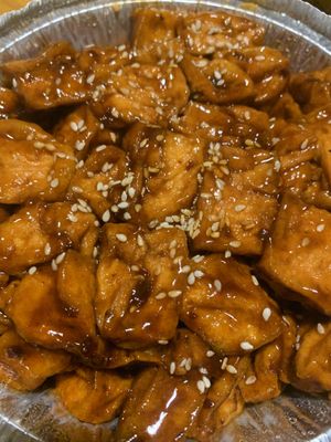 General Tao Tofu at Silver Wok in Kingston