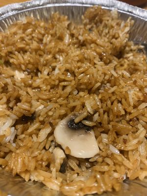 Mushroom Fried Rice at Silver Wok in Kingston