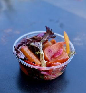 Beet salad  at Inverness Park Market in Inverness