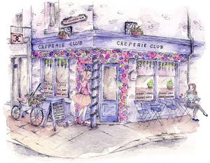Illustration of Creperie Club  at Creperie Club in Windsor