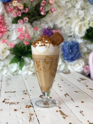Vegan Lotus Biscoff Shake  at Creperie Club in Windsor